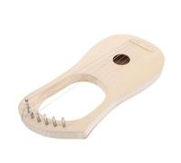 ifundom Kit Lyra de Madera Maciza para Principiantes Cuerdas Instrumento Diy sin Pintar Adaptable Múltiples Géneros Sonido Versátil para Música Clásica Folk y Experimental