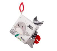 ifundom Libro para Bebés Año con Animales Marinos Educativo y Resistente al Desgarro Juguete Interactivo para Recién Nacidos y Pequeños Colores Vivos y Diseño Seguro para Desarrollo