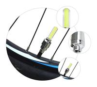 ifundom Luces para Neumáticos De Bicicleta Amarillas, 4 Piezas, Led para Ruedas, Iluminación Nocturna Activada por Movimiento, Accesorios Ligeros y Portátiles para Ciclismo Al Aire Libre