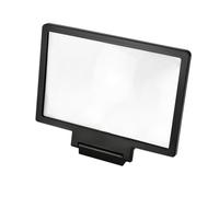 ifundom Lupa de Pantalla y Diseño Creativo para Teléfono Móvil Soporte de Plástico Ligero Pantalla Ampliada Adecuado para Camping y Turismo