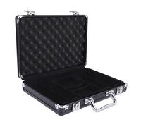 ifundom Maletín De Aluminio para Fichas De Póker Caja Resistente y Ligera con Cierre De Hebilla Estuche De Almacenamiento para Fichas y Cartas Protector Portátil para Entretenimiento