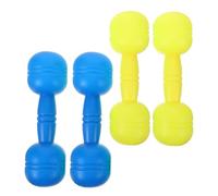 ifundom Mancuernas Interactivas para Niños 2 Pares Plástico Ejercicio Juguetes de Entrenamiento para Niños Gimnasia Actividades Físicas