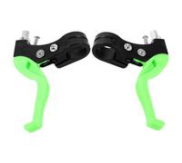 ifundom Maneta de Freno Corta para Bicicleta Infantil Diseño Ergonómico de Tres Dedos Plástico Resistente en Color Verde Juego de 2 Piezas Repuesto para Seguridad en Paseos Infantiles