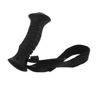 ifundom Mango para Bastón de Trekking 18 Tubos Plástico Gris y Negro Correa de Muñeca, Empuñadura de Repuesto para Bastones de Senderismo y Esquí, Accesorio para Movilidad y Actividades