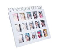 ifundom Marco de Fotos del Año Escolar Marco de Exhibición Historia del Crecimiento de Niños Y Niñas Recuerdo Familiar Elegante Ampliación para El Hogar