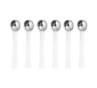 ifundom Masajeador Ocular de Metal Inoxidable para Aplicar Crema de Ojos, 6 Varillas Compactas y Portátiles que Reducen Fatiga y Problemas Cutáneos Alrededor los Ojos para Maquillaje