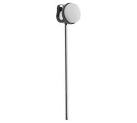 ifundom Mazo de Pedal para Bombo de Batería con Cabeza de Fieltro y Aleación, Reemplazo Compatible para Maza de Pedal, Accesorio de Percusión para Conciertos y Ensayos, Color Plateado