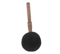 ifundom Mazo para Cuenco Tibetano de Madera y Fieltro, Fácil de Sostener y Conveniente para Instrumentos Musicales Budistas, Palo de Cuenco Sonoro Negro