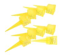 ifundom Medidor de Lluvia para Exteriores de 15 Pulgadas Pluviómetro de Plástico Resistente 9 Piezas para Jardín y Césped Tazas Medidoras Precisas para Riego y Control del Agua