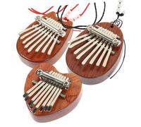 ifundom Mini Kalimba De Piano De Pulgar Portátil De 8 Notas Set De Con Cuerda De Colgar En Color Aleatorio Ideal Para Principiantes y Musicales