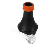 ifundom Mini Sordina Ligera para Trompeta de Material Abs, Silenciador de Práctica con Boquilla Transparente, Kit Compacto para Reducción de Ruido en Sesiones de Trompeta
