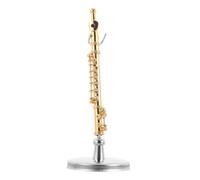 ifundom Modelo De Flauta Instrumento Musical Decorativo Musical Decoración De Escritorio Adorno Para Árbol De Navidad Estatua De Flauta Adorno Para Instrumento Musical