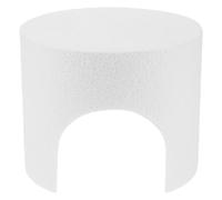 ifundom Modelo de Túnel de Montaña para Tren de Espuma Blanco, Fácil de Cortar y Seguro, Pintable para Maquetas y Dioramas de Tren en Exhibiciones en Casa