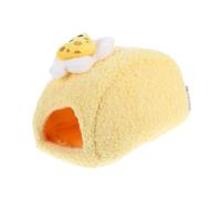 ifundom Nido De Algodón para Hámster Diseño De Rollo De Cómoda Casa De Invierno para Mascotas Pequeñas Refugio De Peluche Cálido para Hamaca De Hámster