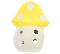 ifundom Ocarina De Cerámica Forma De Seta Instrumento Musical Para Juguete Musical Creativo Para Aprendizaje y Diversión