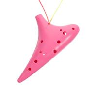 ifundom Ocarina Para Principiantes Instrumento Musical Portátil Para Niño Para Casa Escuela Color Aleatorio Diseño Seguro y