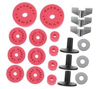 ifundom Pads De Batería Eva Para Platillos Tubos De Soporte Antideslizantes Accesorios Para Batería Para Ensayo y Práctica