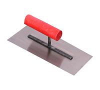 ifundom Paleta de Alisado de Acero Inoxidable con Mango de Madera Herramienta para Acabado de Mortero y Estuco X Resistente y Fácil de Limpiar para Construcción y Trabajo