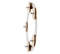 ifundom Pandereta Hi-hat con Diseño Elegante Pandereta Montable de Acero Inoxidable Soporte para Batería para Un Uso Versátil