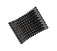 ifundom Parabrisas Antiviento para Micrófono Plegable de Malla Fina Abs, Cubierta Absorbente de Sonido y Protector de Aislamiento para Grabación en Estudio y Presentaciones