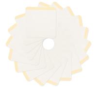 ifundom Parches Autoadhesivos de Tela No Tejida, Transpirables y Portátiles, para Ñiño y Recién Nacido, 1 Bolsa, Blancos