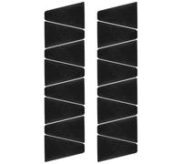 ifundom Patas de Silicona Negras 16 Piezas Protector de Esquinas Aptas para Lavavajillas para Rejilla de Freidora de Aire y Soporte para Deshidratador