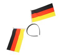 ifundom Patriótica de Alemania para Fiestas Deportivos Accesorio para Fans para Celebraciones y Partidos de Fútbol