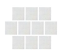 ifundom Pegatinas Autoadhesivas de Cruz Mini 13 CM 1200 Unidades Plateadas Brillantes para Álbumes de Recortes Planificadores y Sobres Calcomanías Cristianas para Manualidades y