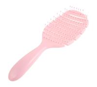 ifundom Peine Desenredante Ventilado Peine Elástico Antienredos de Abs para Cuidado del Cuero Cabelludo para Cabello Seco y Mojado y Uso Dual en Viaje