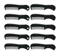 ifundom Peines para Barba y Bigote para Hombres Mini Peine de Bolsillo Portátil de 10 Piezas Agujero Cuidado Diario y Peinado en Viaje