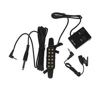 ifundom Pickup De Sonido Para Guitarra Acústica Sin Taladro Micrófono Incorporado Amplificador Portátil Para Guitarras Folk Fácil Instalación y Sonido