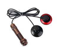 ifundom Pickup Piezoeléctrico Para Mandolina Con Transductor y Jack De Sistema De Amplificación Para Guitarras Violines Banjo y Ukulele
