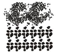 ifundom Piedras Decorativas para Mesa de Arena 1-3 Mm, Base de Roca Natural Negra, Decoración para Dioramas y Paisajismo en Miniatura, Kit de 50 G, Adecuado para Manualidades y Jardín