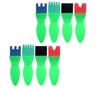 ifundom Pinceles de Pintura Infantil de Esponja EVA 8 Piezas para Dibujo y Pintura al Óleo de Acuarela Ideales para Actividades Creativas