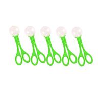 ifundom Pinzas para Atrapar Insectos y Tijeras para Niños, Tamaño Grande, Plástico Resistente, Color Verde, Juego de 5 Unidades, Juego al Aire Libre para Cazar Bichos y Explorar