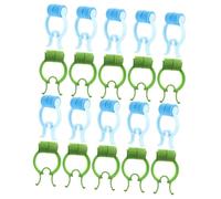 ifundom Pinzas para Detener Hemorragias 20 Unidades 10 Azules y 10 Verdes Material Cómodo y Antideslizante Ideales para Uso Doméstico y Práctica Respiración