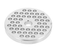 ifundom Placa de Repuesto de Acero Inoxidable para Máquina de Picar Carne, Disco Diámetro de 69 MM para Uso en Embutidoras de Salchichas