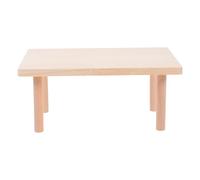 ifundom Plataforma para Ejercicio y Desarrollo de Equilibrio de Material Sintético para Hámster Beige Diseño de Segundo Piso en
