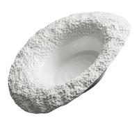 ifundom Plato de Cerámica Diseño de Textura de Roca, 8.5 Pulgadas, Plato Profundo para Servir Ensaladas y Sopas, Bandeja para Bocadillos y Comida Casera, Vajilla Resistente para Cocina