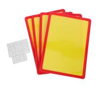 ifundom Porta Carteles Magnéticos para Estantes Etiquetas A4, Diseño Práctico para Identificación y Orden en Áreas de Almacenamiento