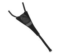 ifundom Protector de Sudor para Bicicleta Interior con Pantalla Táctil, Banda Ajustable Negra Absorbente, Red Compacta Antitranspirante para Cuadro, Accesorio para Entrenamiento Ciclismo