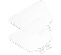 ifundom Protector Piezas Transparente Amoladora para Plástico de Banco Cubierta Protectora de 2 Combinada Alta Protección para Esmeriladora