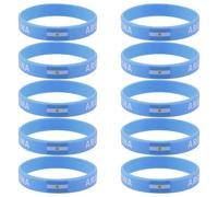 ifundom Pulseras de Silicona Bandera Nacional para Torneos de Fútbol, 10 Piezas Cómodas y Creativas para Mostrar Espíritu Deportivo en Partidos Internacionales