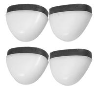 ifundom Punteras de Seguridad para Zapatos Talla 40, Cubrepunteras de Plástico Resistentes Antiaplastamiento y Antipinchazos, 4 Unidades para Protección Laboral en Obra y Trabajo