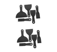 ifundom Raspadores De Vinilo para Paredes Y Herramientas Profesionales De Espátula para Reparación Y Limpieza De Superficies 5 Piezas*2