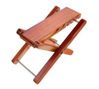 ifundom Reposapiés de Madera para Guitarra Reposapiés Plegable para Guitarristas Acústicos Clásicos Accesorios para Guitarra Acústica Uso Escenario de Concierto