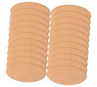 ifundom Rodajas de Madera Ovaladas sin Terminar 50 Piezas 50x80 Mm Rodajas para Bricolaje Decorativas Artesanía en Madera Natural para Manualidades Creativas