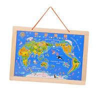 ifundom Rompecabezas del del y De China Juguetes Mapamundi para Rompecabezas De Educativos Juguetes Cognitivos para Aprender Geografía Casa