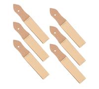 ifundom Sacapuntas de Dibujo Profesional Papel de Lija, Juego de 6 Piezas, Herramienta Portátil para Lápices de Boceto y Técnicas Artísticas