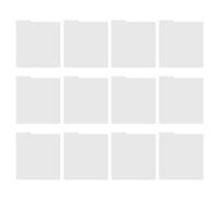 ifundom Separadores de Vinilo para Álbumes 12 Piezas Resistentes de Plástico para Organizar Discos en Estantes y Colecciones Personales